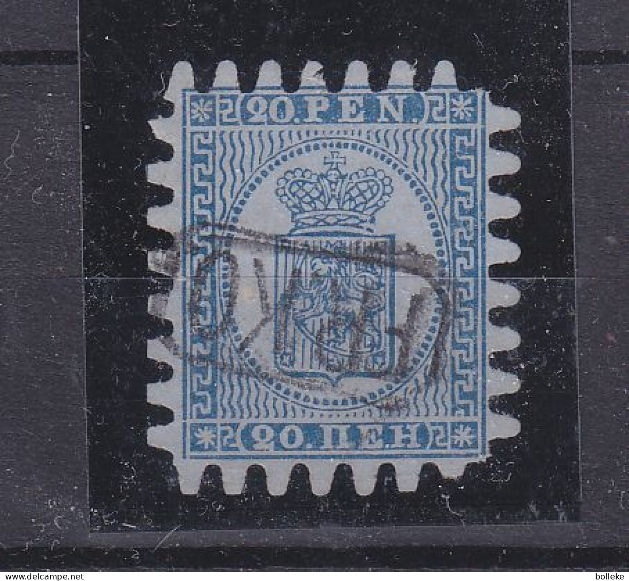 Finlande - Yvert 8 Oblitéré - Type I - Cachet Franco - Valeur 153 €  ( 120 + 33 ) - Used Stamps