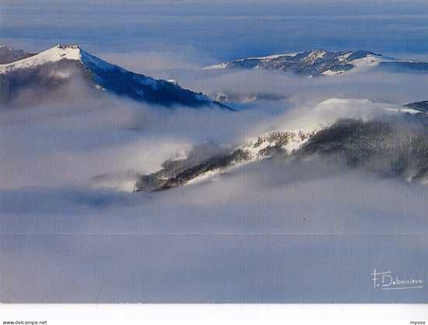 Francis DEBAISIEUX Les Nuages - Andere & Zonder Classificatie