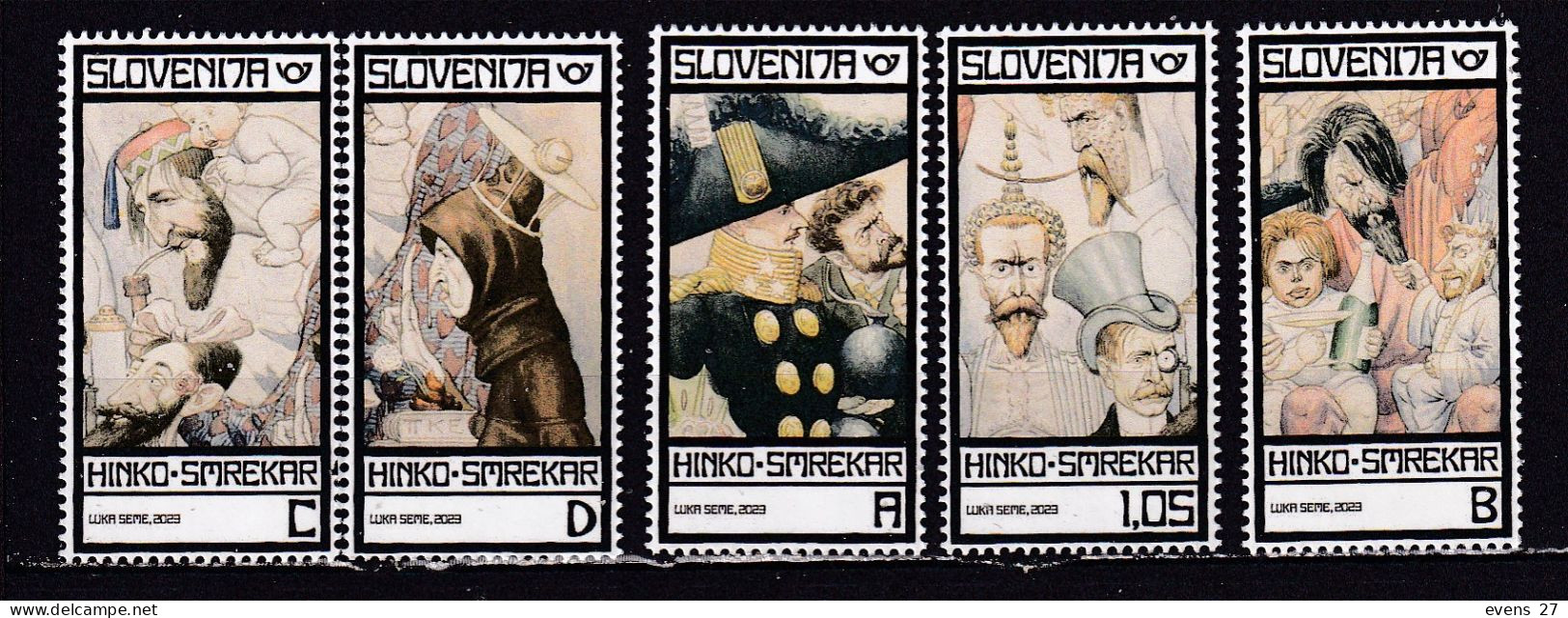 SLOVENIA-2023-ART-HINKO SUREKAR-MNH. - Eslovenia