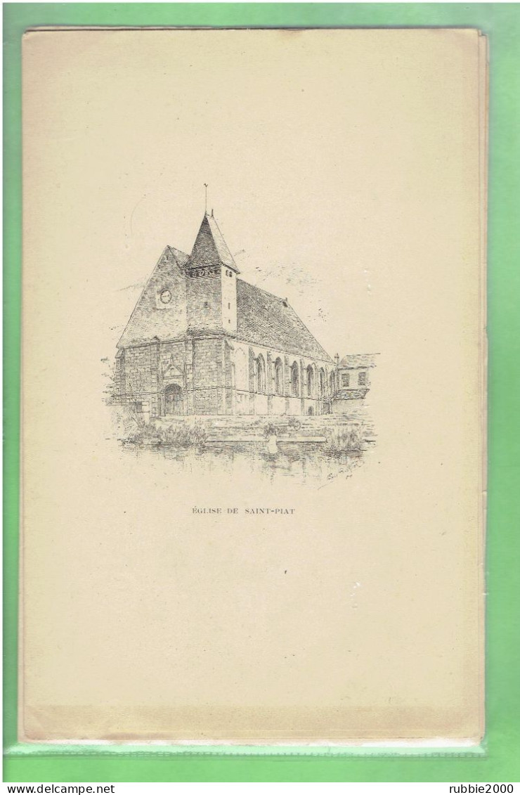 1900 SAINT PIAT EGLISE PAROISSIALE ET CHAPELLE DE GROGNEUL EURE ET LOIR - Centre - Val De Loire