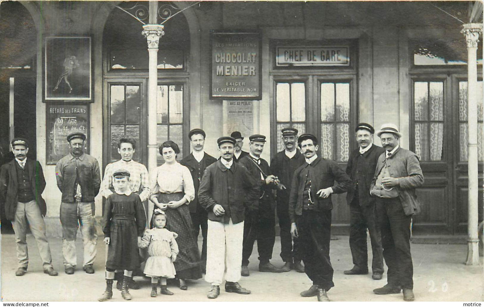 CARTE PHOTO - Vue Intérieure D'une Gare à Localiser.. - To Identify