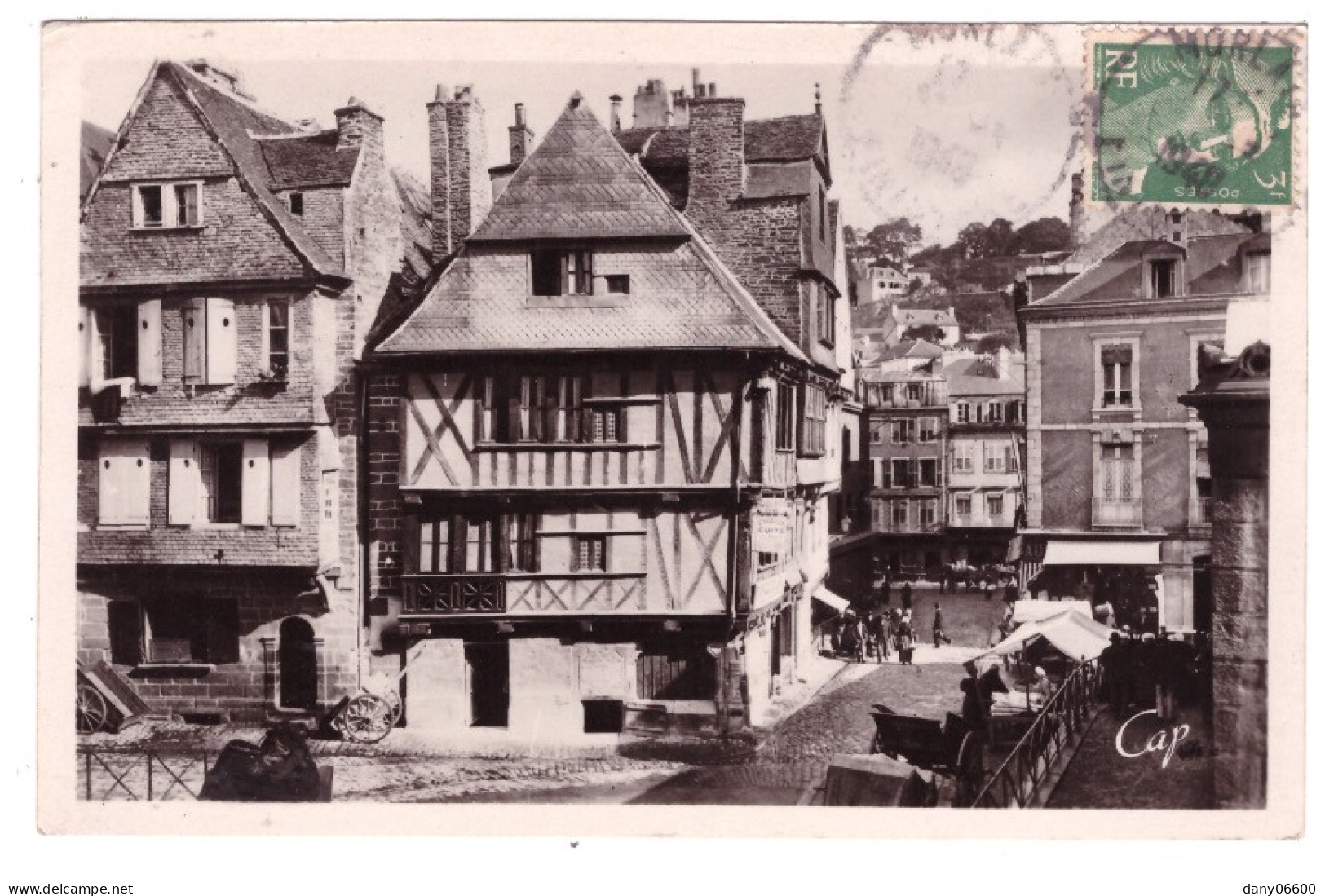 MORLAIX - Place Des Halles (carte Photo Animée) - Morlaix