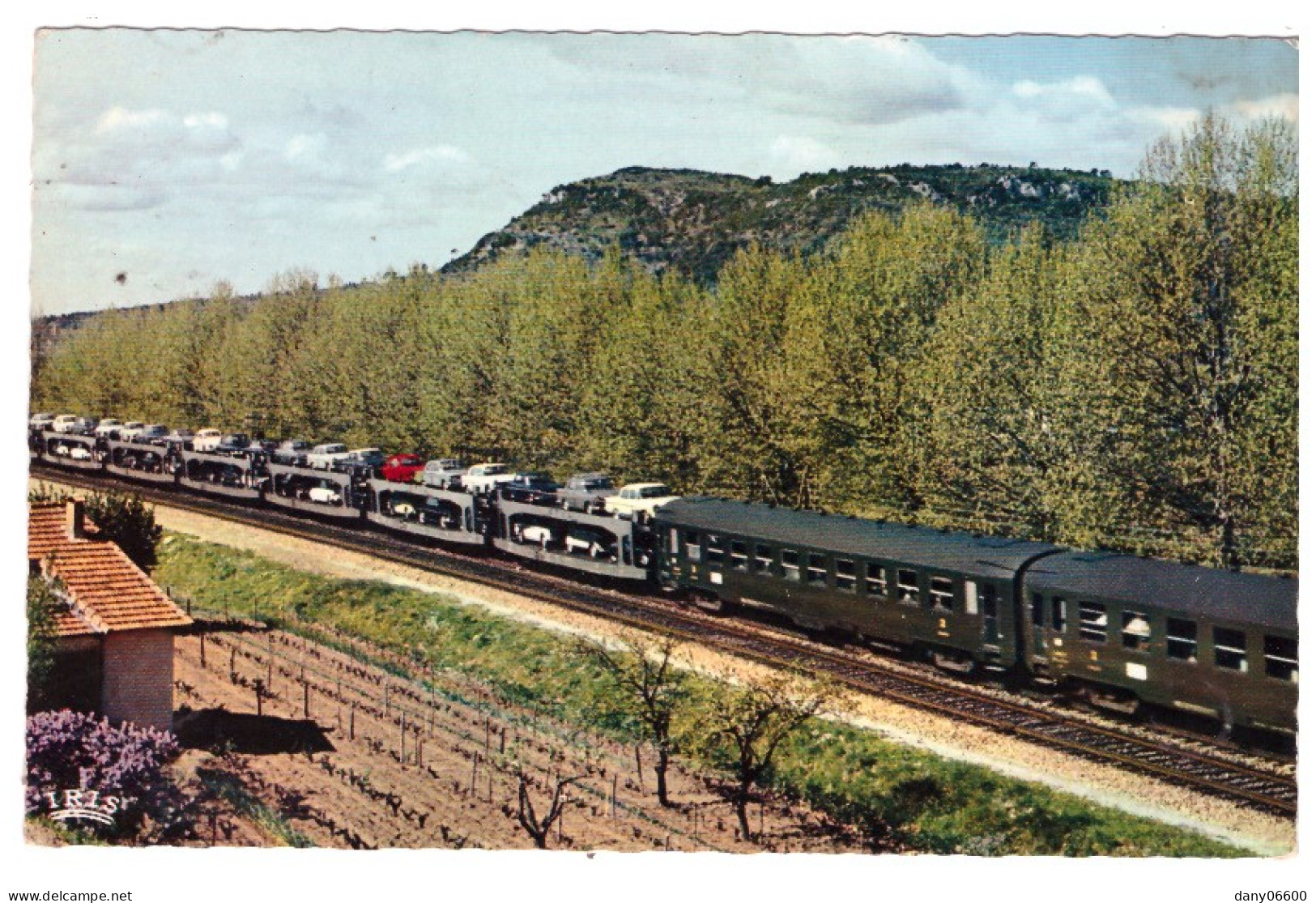 CHEMINS DE FER FRANCAIS - TRAIN AUTO-COUCHETTES  (carte Photo) - Trains