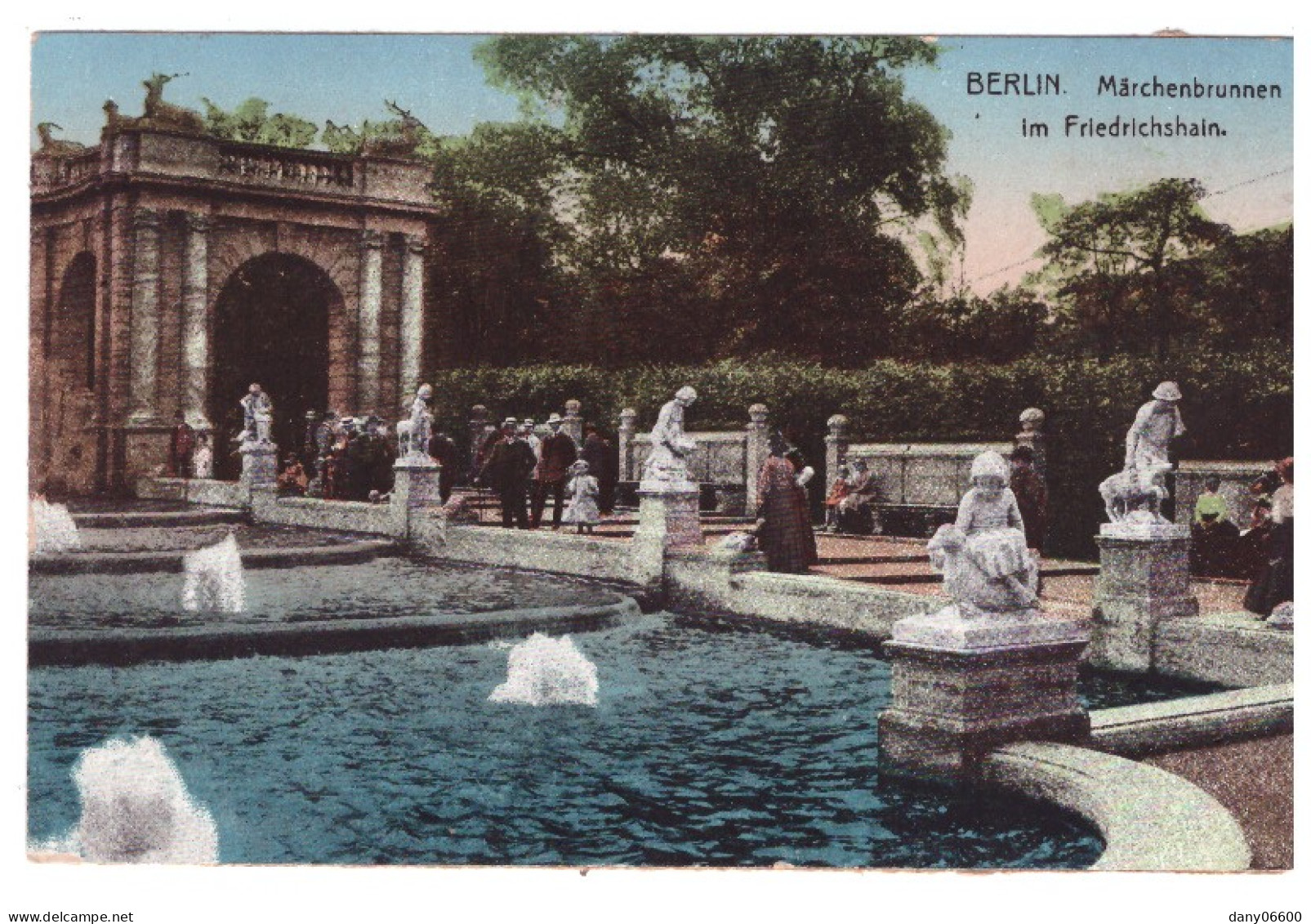 BERLIN - Märchenbrunnen Im Friedrichschain (carte Animée) - Friedrichshain