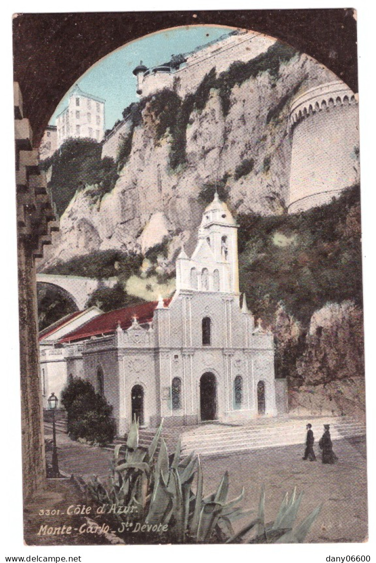 MONTE CARLO - Ste DEVOTE (carte Animée) - Monte-Carlo