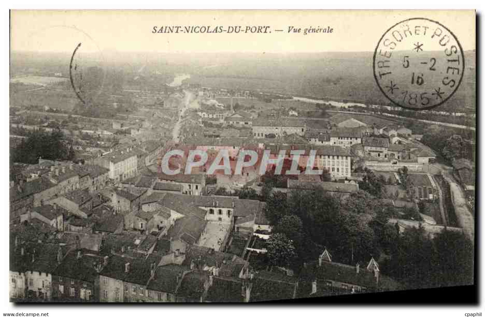 CPA Saint Nicolas Du Port Vue Generale - Saint Nicolas De Port