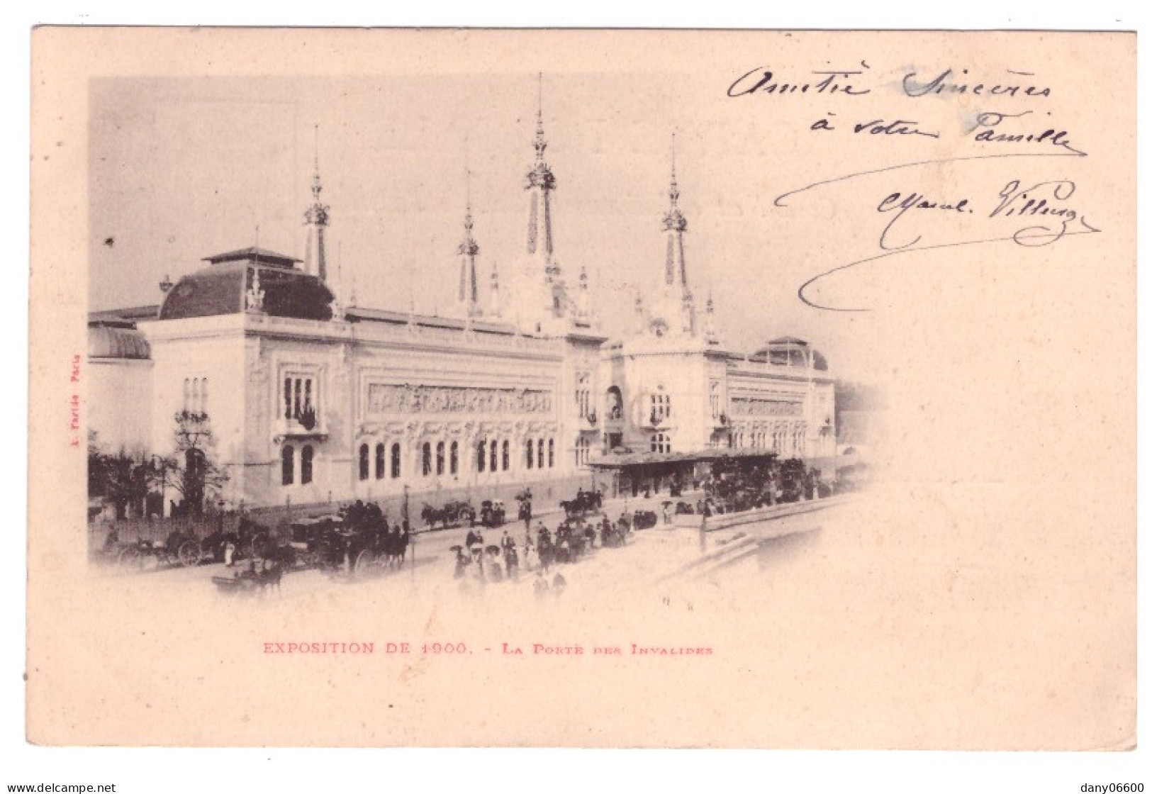 PARIS - EXPOSITION DE 1900 - La Porte Des Invalides - Exposiciones