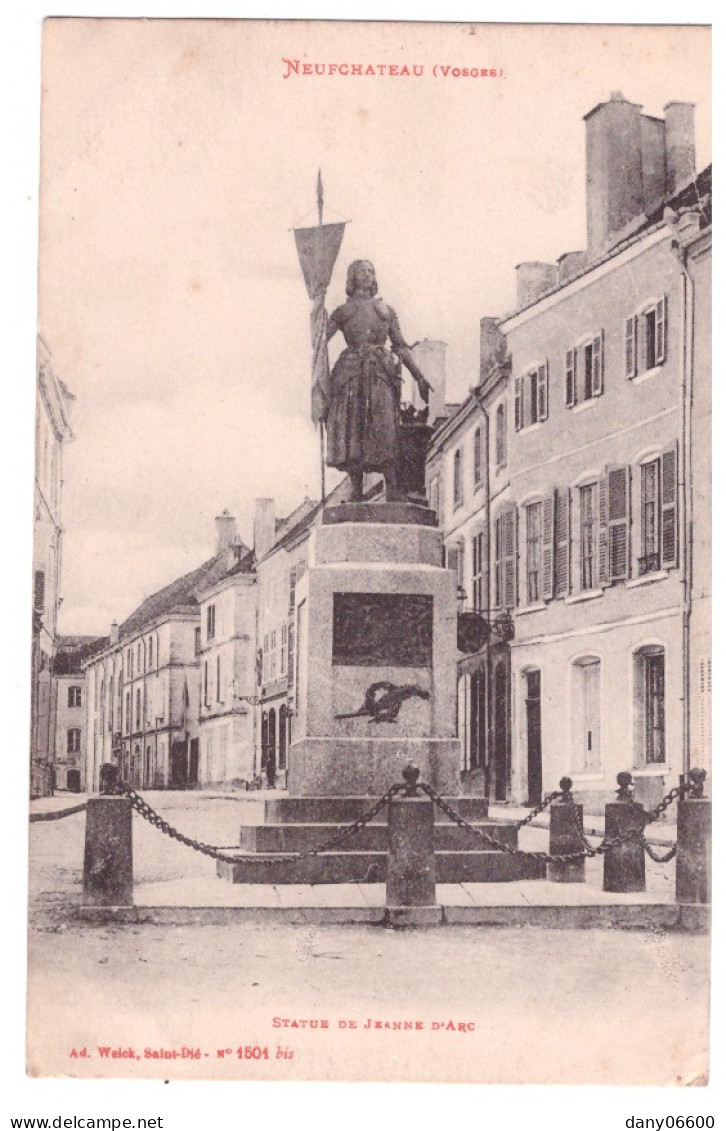 NEUFCHATEAU - Statue De Jeanne D'Arc  - Neufchateau