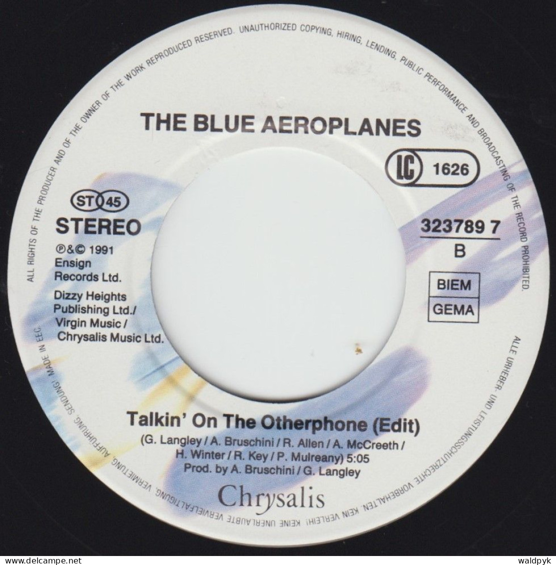 THE BLUE AEROPLANES - The Boy In The Bubble - Altri - Inglese