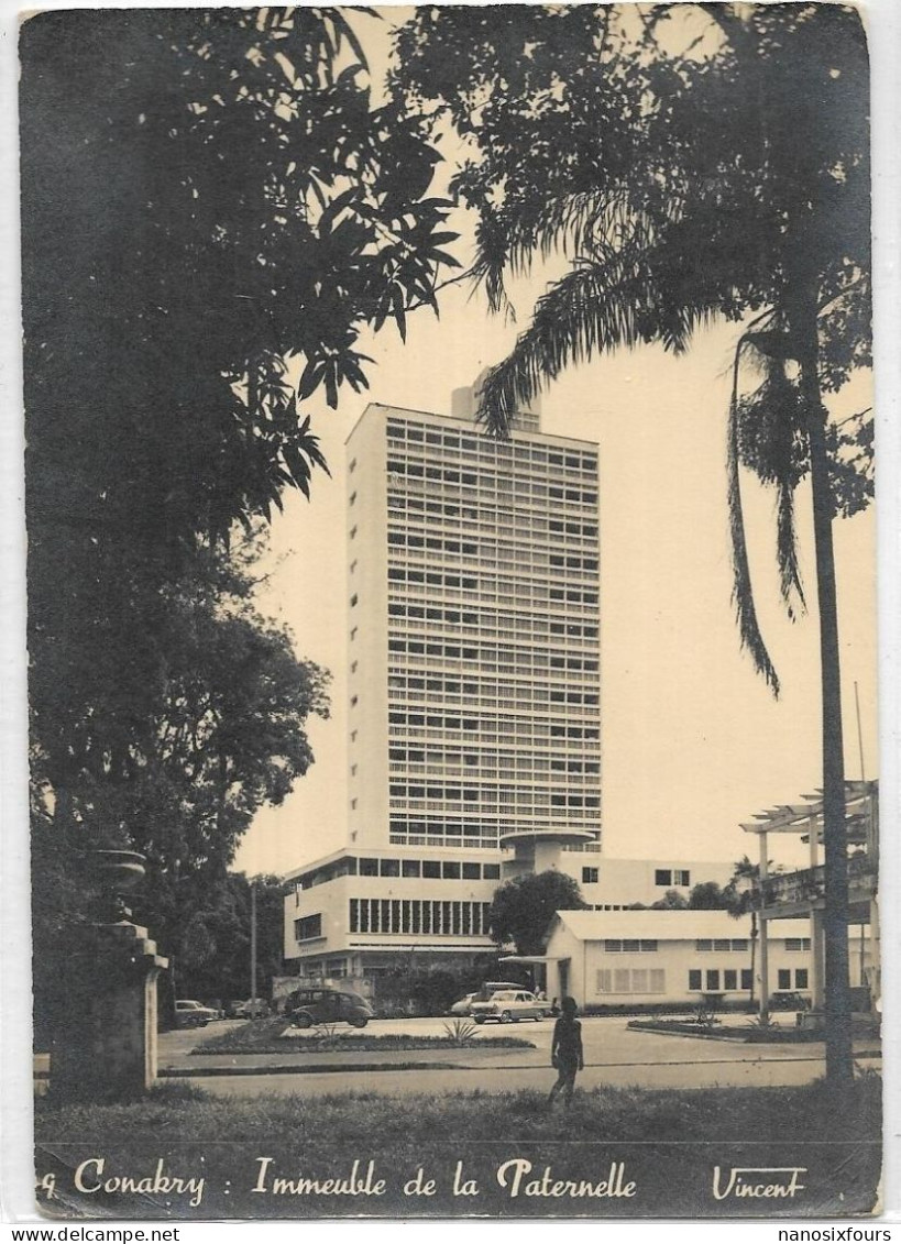 AFRIQUE GUINEE. CONAKRY.  IMMEUBLE DE LA PATERNELLE - Guinée Française