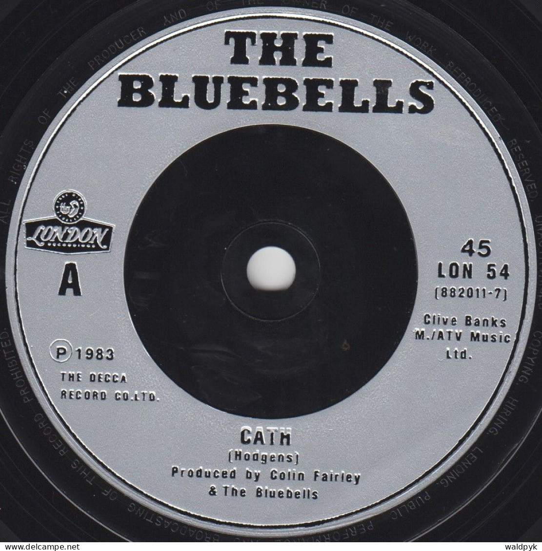 THE BLUEBELLS - Cath - Other - English Music