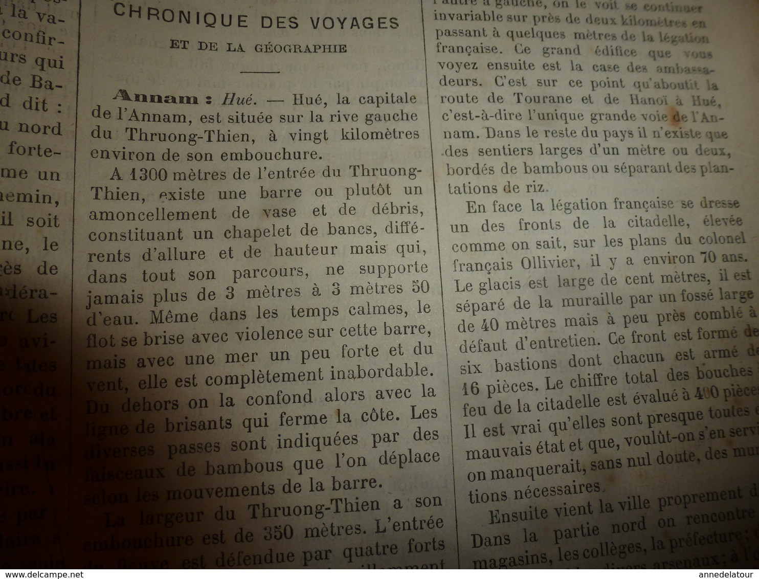 1883 JdV :Attaque d'un cuirassé par un torpilleur; Torpilles et torpilleurs; Annam (Hué) ; etc