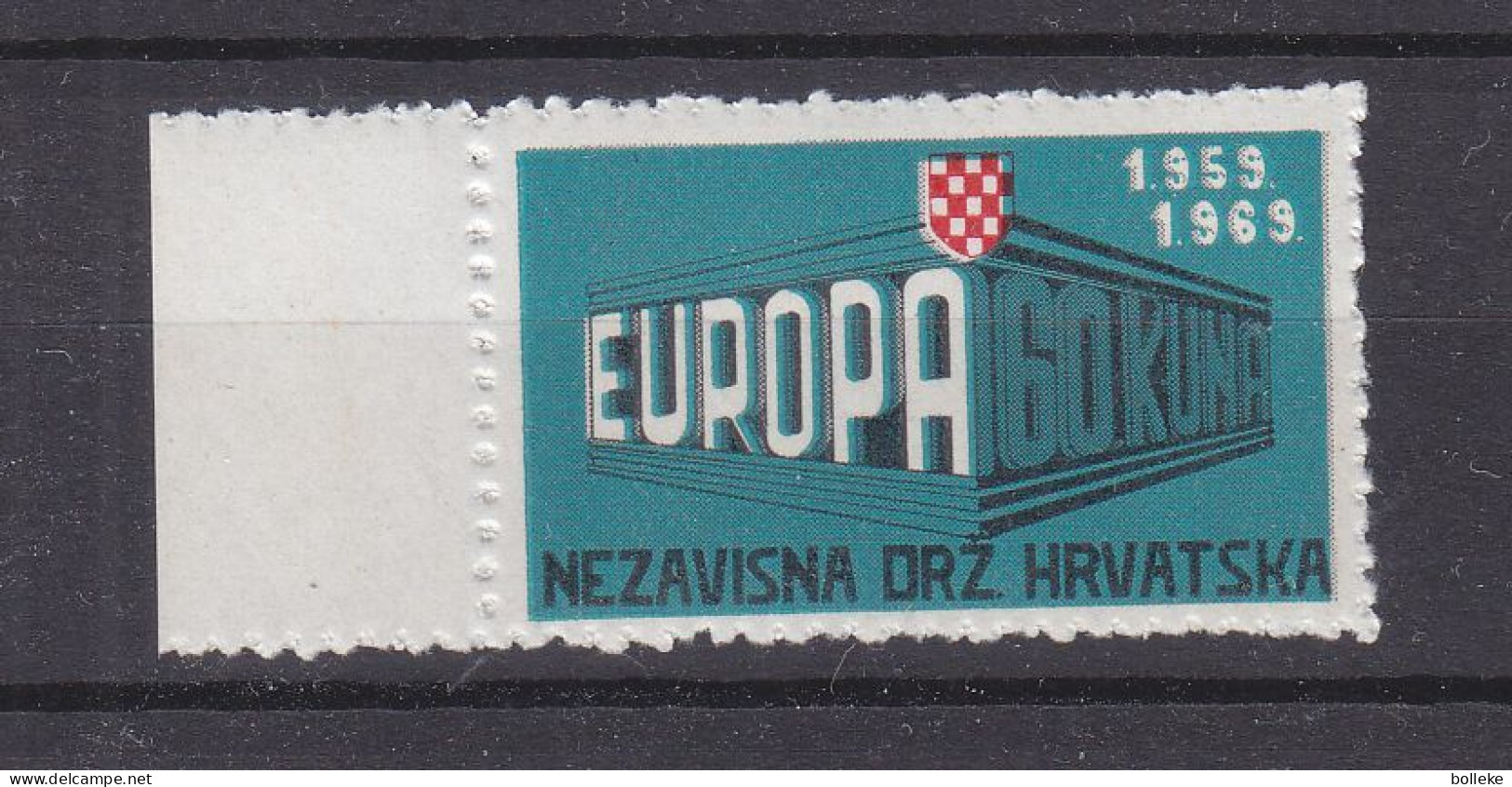 Europa 1969 - Croatie - Armoiries - Valeur Catalogue Maury = 75,00 Euros - - Croazia