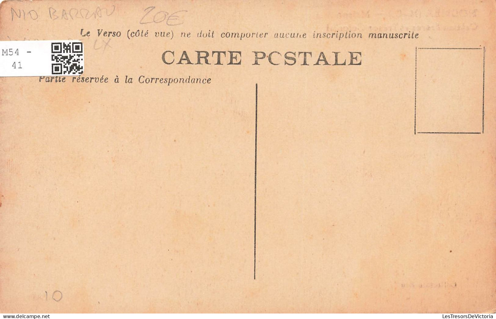 NOUVELLE CALEDONIE - Nouméa - Maison  Catalan Frères Et Trésor Colonial - Carte Postale Ancienne - Nouvelle-Calédonie