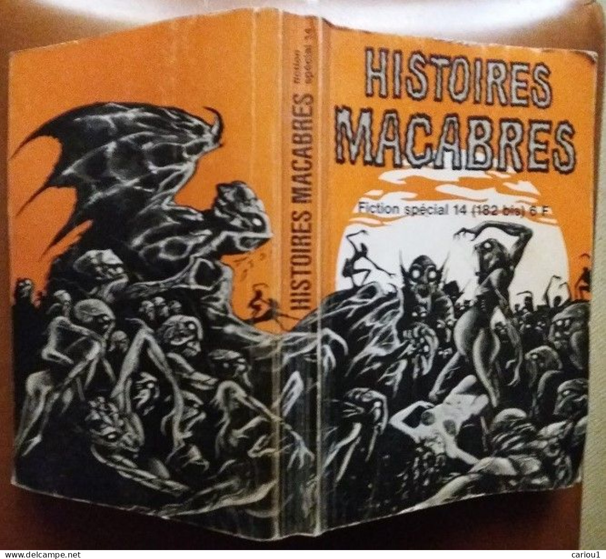 C1 Fiction Special HISTOIRES MACABRES 1969 Couv DRUILLET  PORT INCLUS France - Druillet