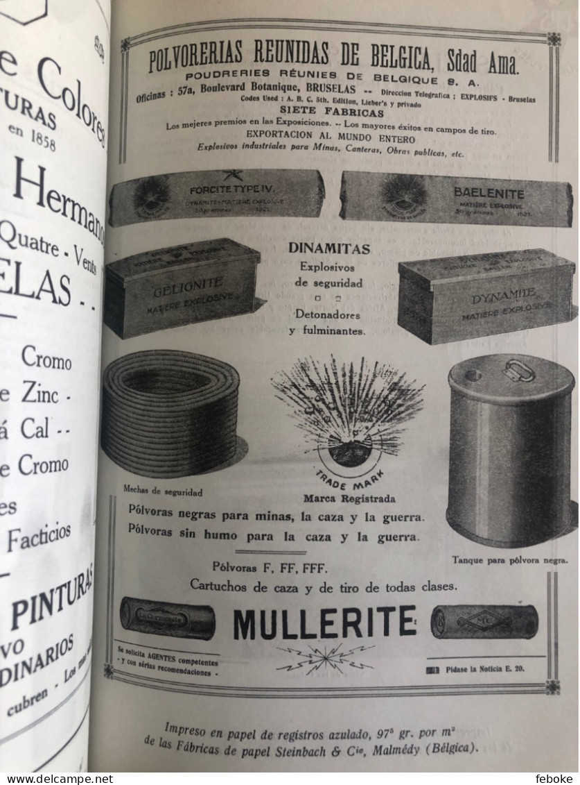 LA BELGICA INDUSTRIAL 'COMITE CENTRAL INDUSTRIEL DE BELGIQUE 1921-1922