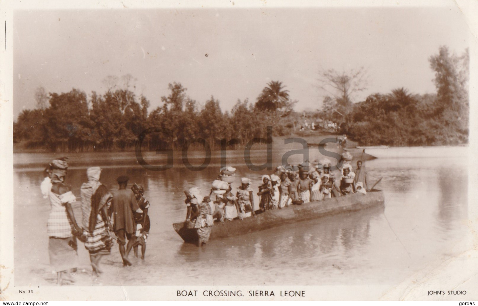 Sierra Leone - Boat Crossing - Sierra Leone