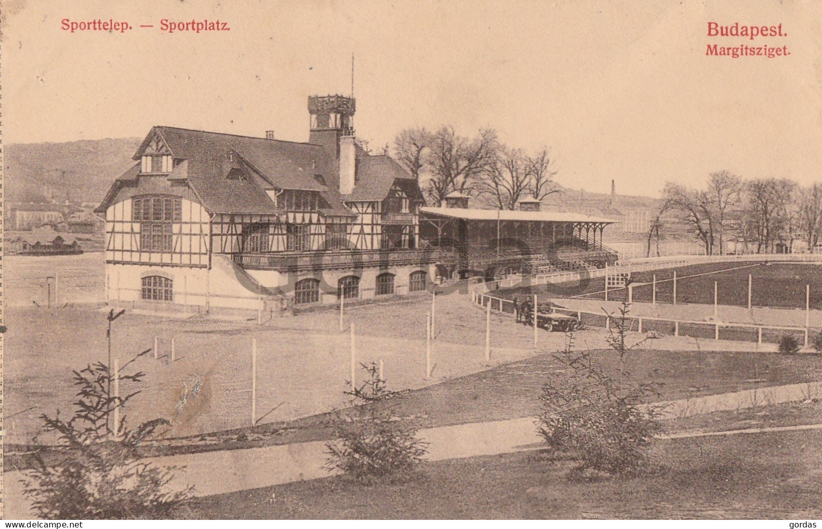 Hungary - Budapest - Margitszliget - Sportplatz - Hungary