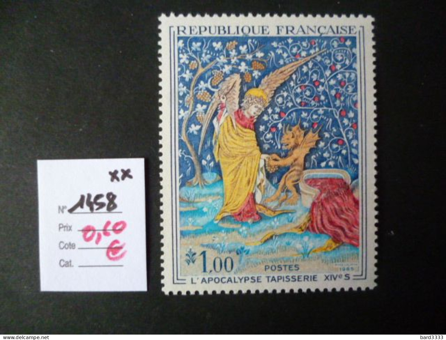 Timbre France Neuf ** 1965 N° 1458 Cote 0,60 € - Neufs