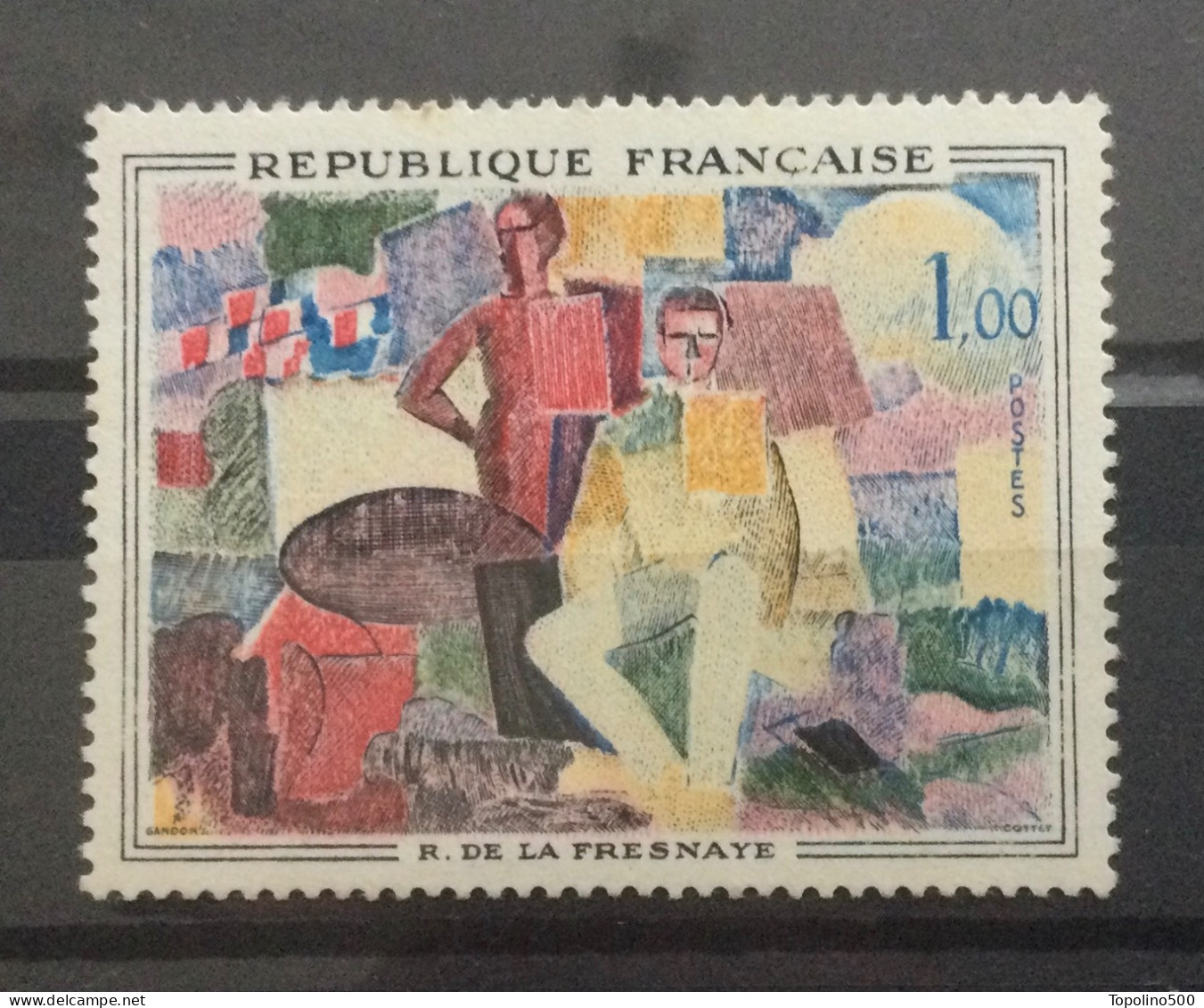 Num.1322 (1,00Fr) R. De La Fresnaye - Ongebruikt