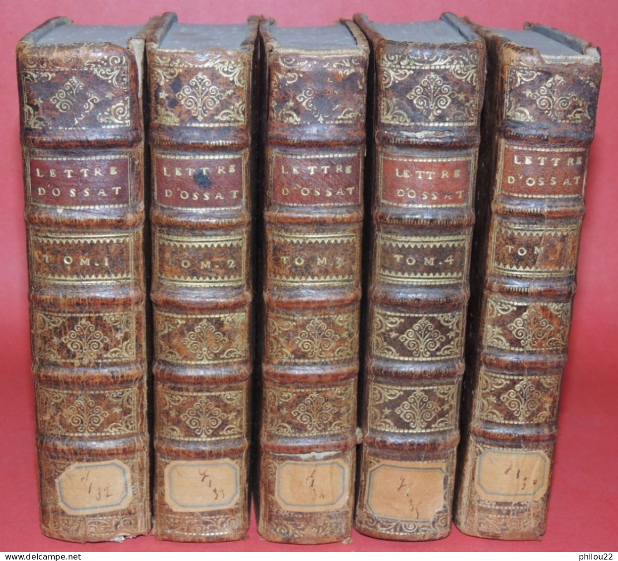 Lettres Du Cardinal D'Ossat (Evêque Rennes - Bayeux) Diplomatie - 5/5 Vol. 1714 - 1701-1800