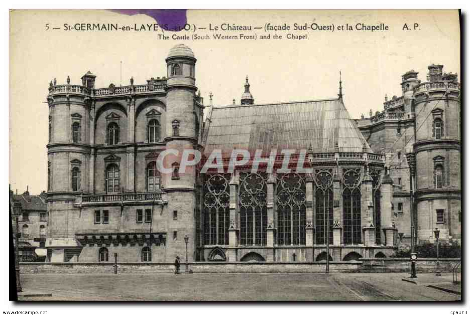 CPA St Germain En Laye Et La Chapelle - St. Germain En Laye (Château)