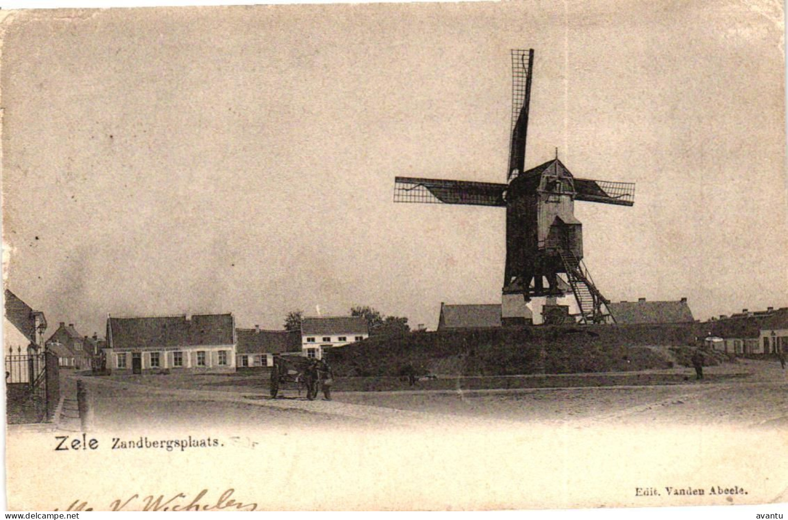 ZELE /  ZANDBERGPLAATS / MOLEN - Zele