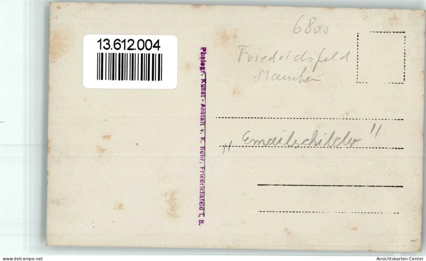 13612004 - Friedrichsfeld - Mannheim