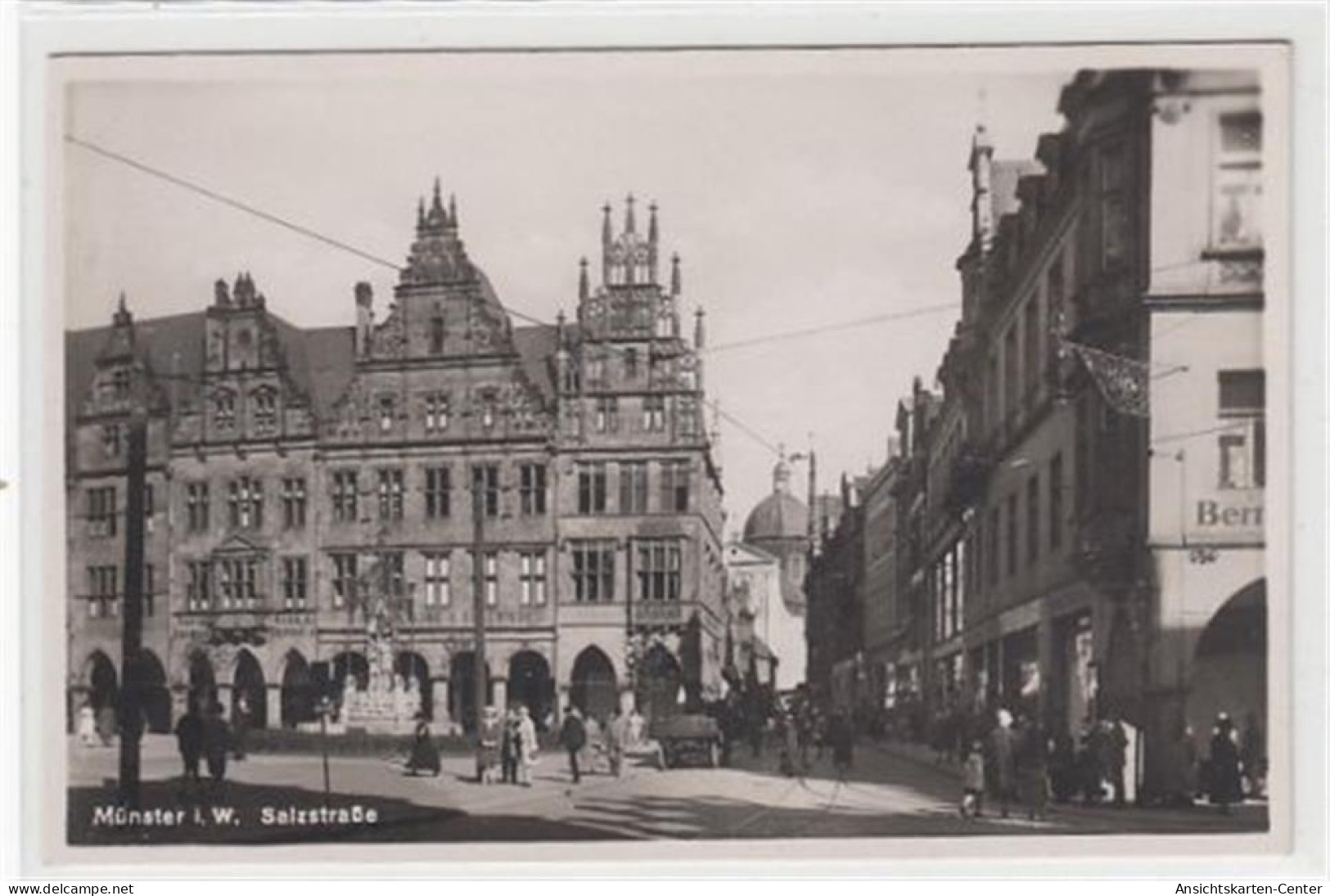 39090104 - Muesnter In Westfalen. Salzstrasse Ungelaufen  Sehr Gut Erhalten. - Muenster