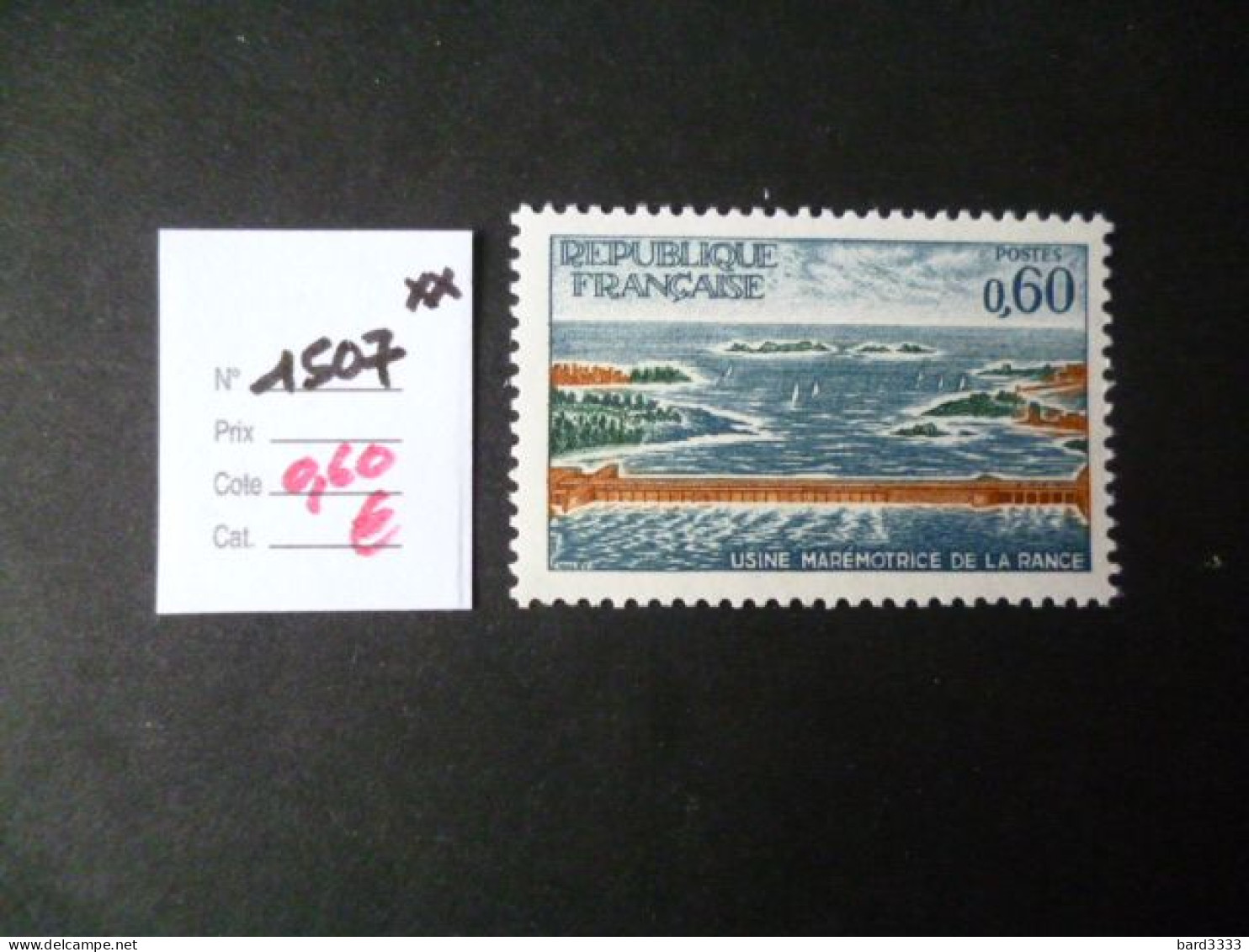 Timbre France Neuf ** 1966 N° 1507 Cote 0,60 € - Neufs