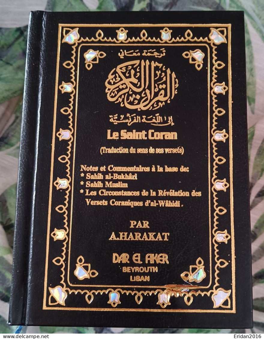 Le Saint Coran : Traduction Du Sens De Ses Versets :  A. Harakat : FORMAT DE POCHE - Esoterismo