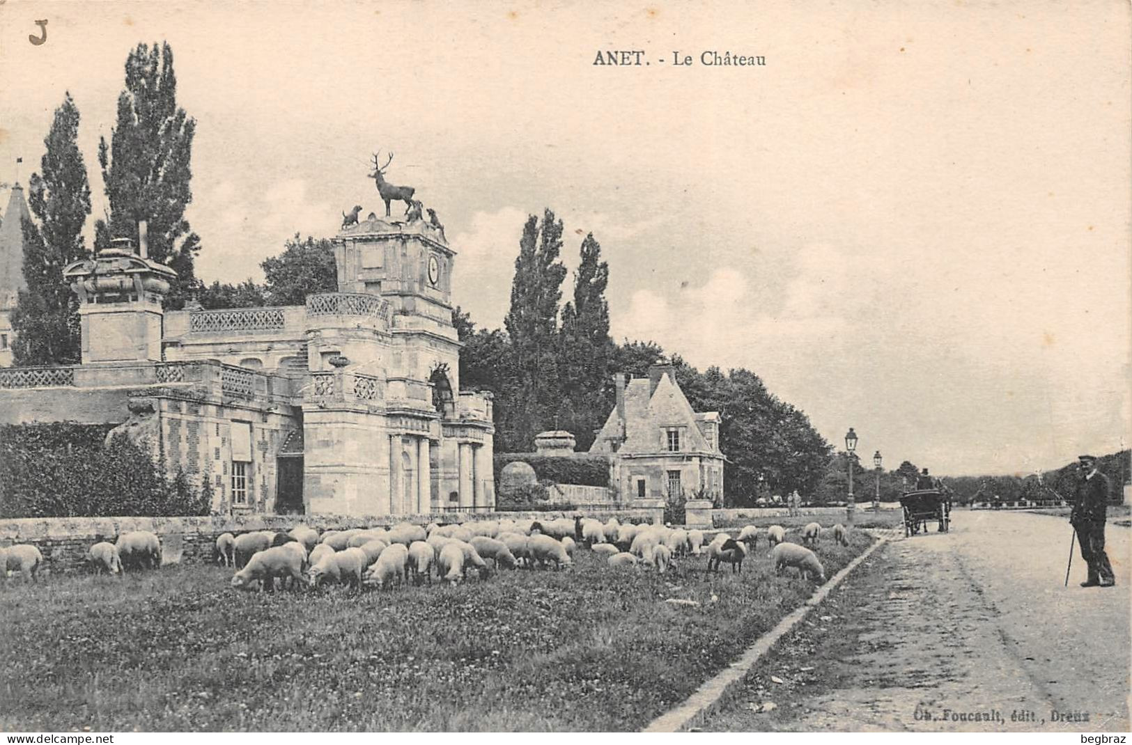 ANET    CHATEAU    MOUTONS - Anet