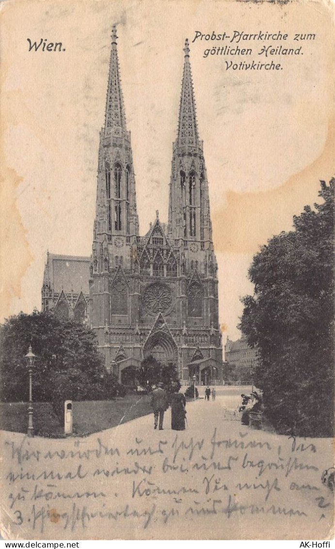 Wien - Probst-Pfarrkirche Zum Göttlichen Heiland. Votivkirche - Kerken