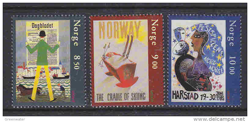 Europa Cept 2003 Norway 3v ** Mnh (59558F)  ROCK BOTTOM - 2003