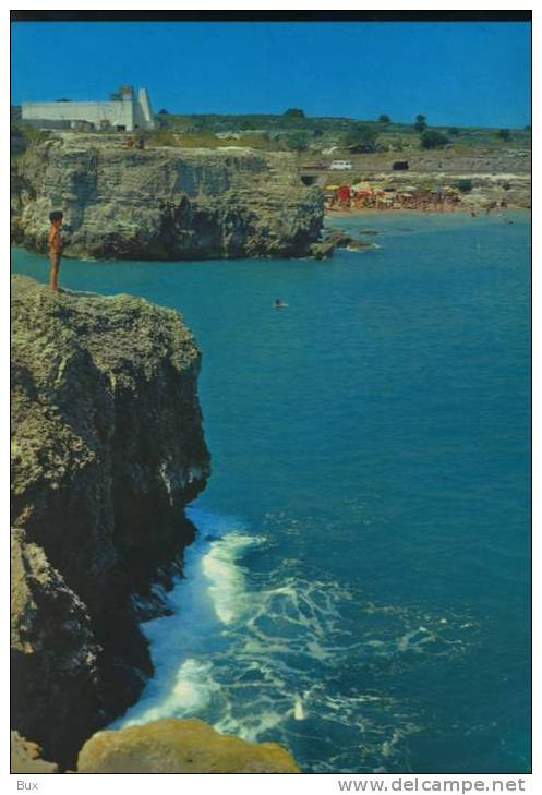 MONOPOLI   LIDO GIARDINO PUGLIA  BARI NON  VIAGGIATA  COME DA FOTO - Bari