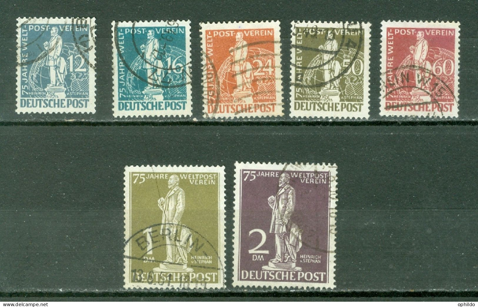 Berlin  Yvert 21/27  Ou Michel  35/41 Ob  TB  Cote 350  Euro   - Used Stamps