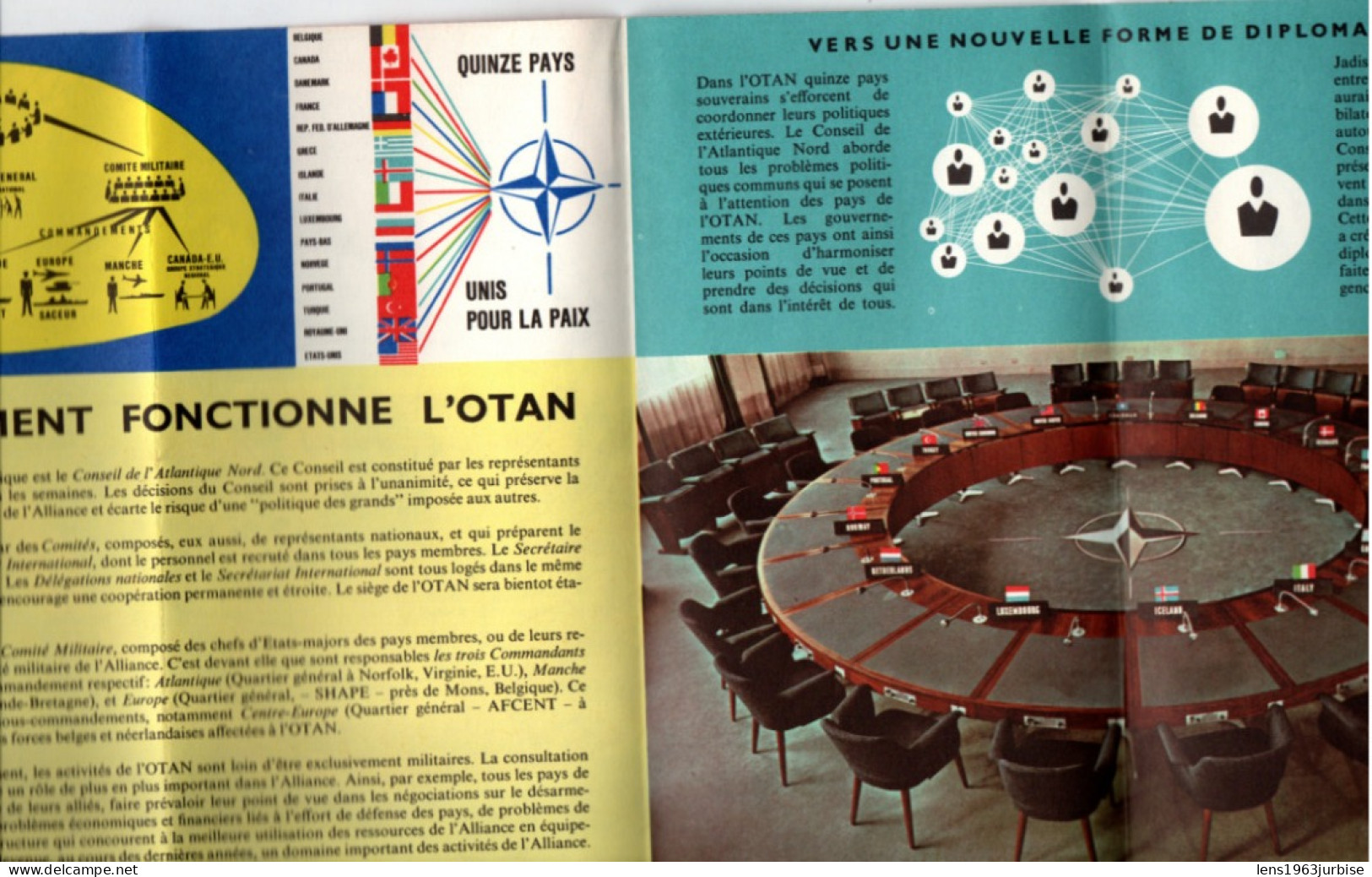 Pourquoi L ' OTAN ? , Dépliant ( 1967 ) - Politik