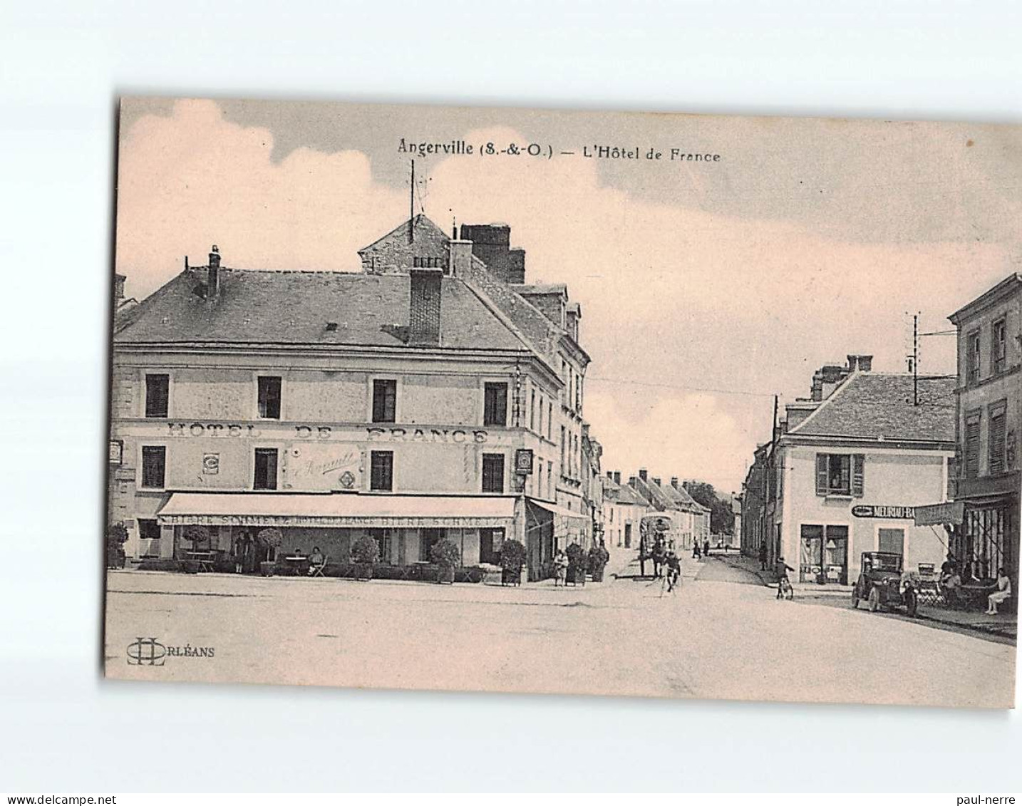 ANGERVILLE : L'Hôtel De France - Très Bon état - Angerville