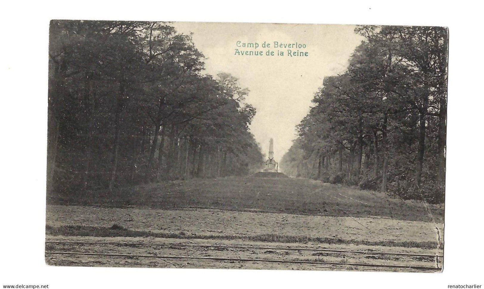 Camp De Beverloo.Avenue De La Reine.Expédié à Anvers. - Casernes