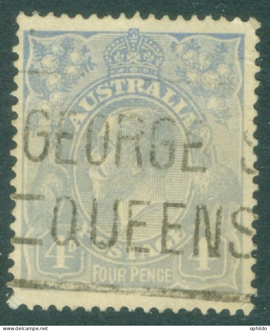 Australie   Yvert  29     Ou   Michel  37   Ob  TB       - Usados