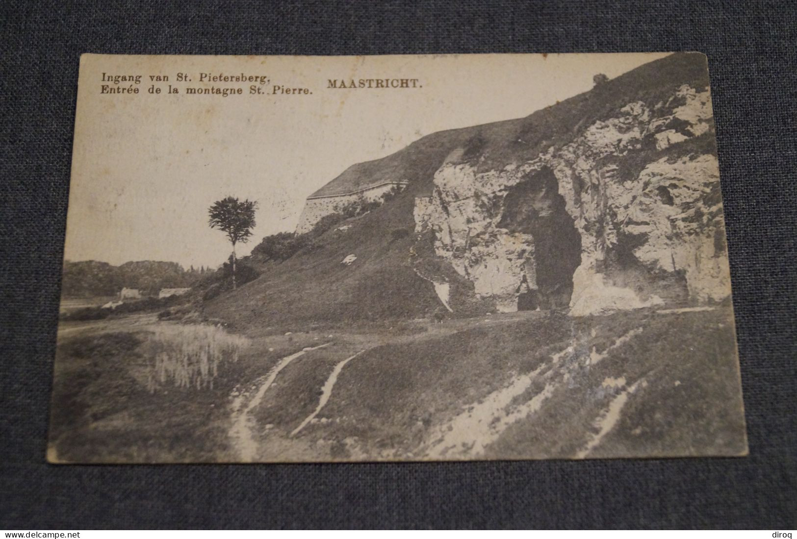 RARE,Maastricht 1911, Entrée De La Montagne Saint-Pierre,belle Carte Ancienne,belles Oblitérations - Maastricht