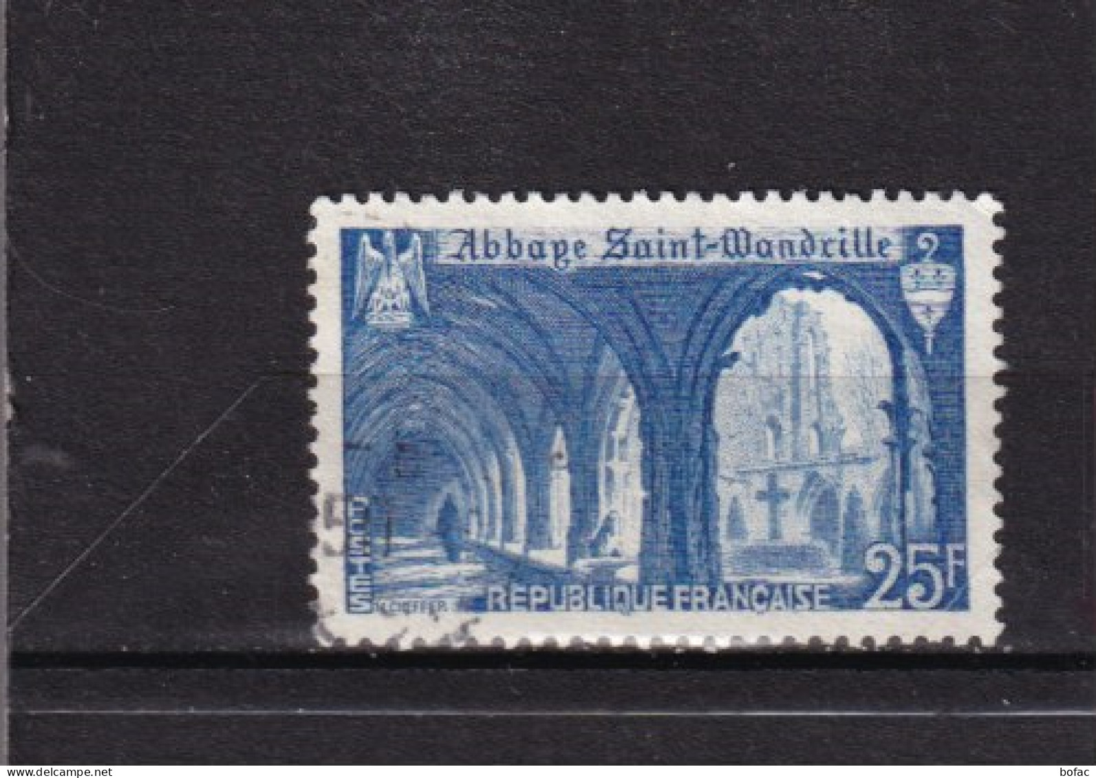 PRIX FIXE Obl 842 YT  Abbaye De Saint Wandrille    15/18 - Used Stamps