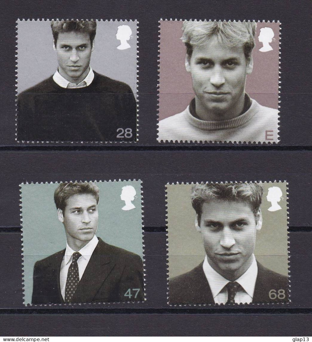 GRANDE-BRETAGNE 2003 TIMBRE N°2454/57 NEUF** PRINCE WILLIAMS - Neufs