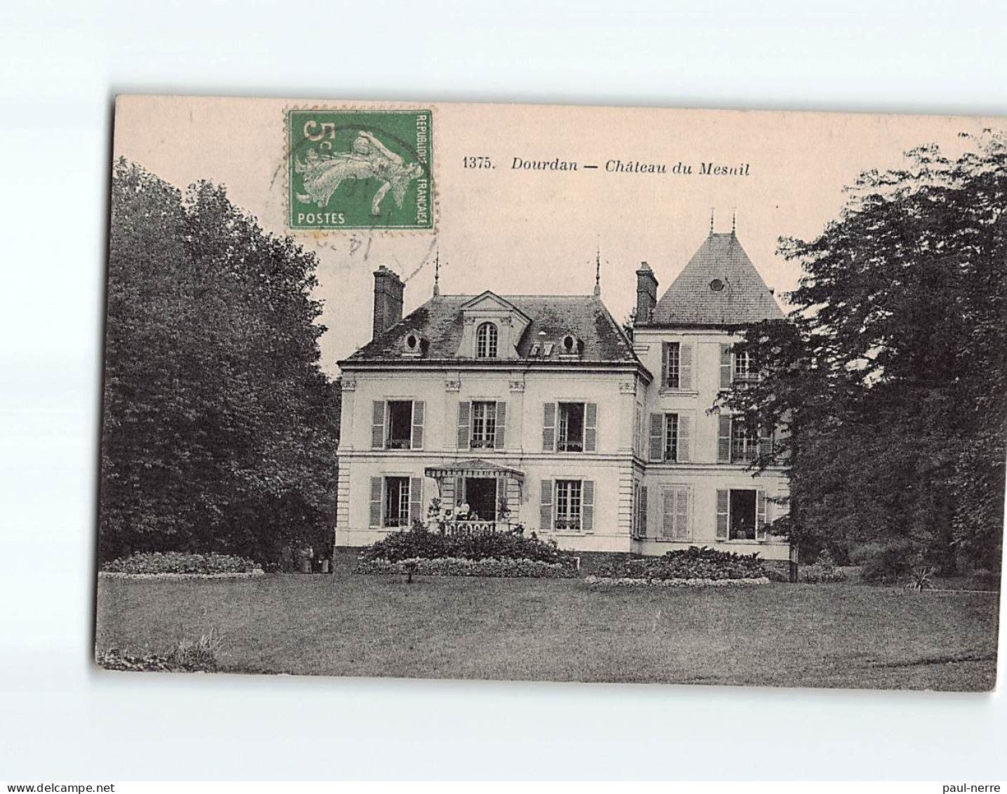 DOURDAN : Château Du Mesnil - état - Dourdan