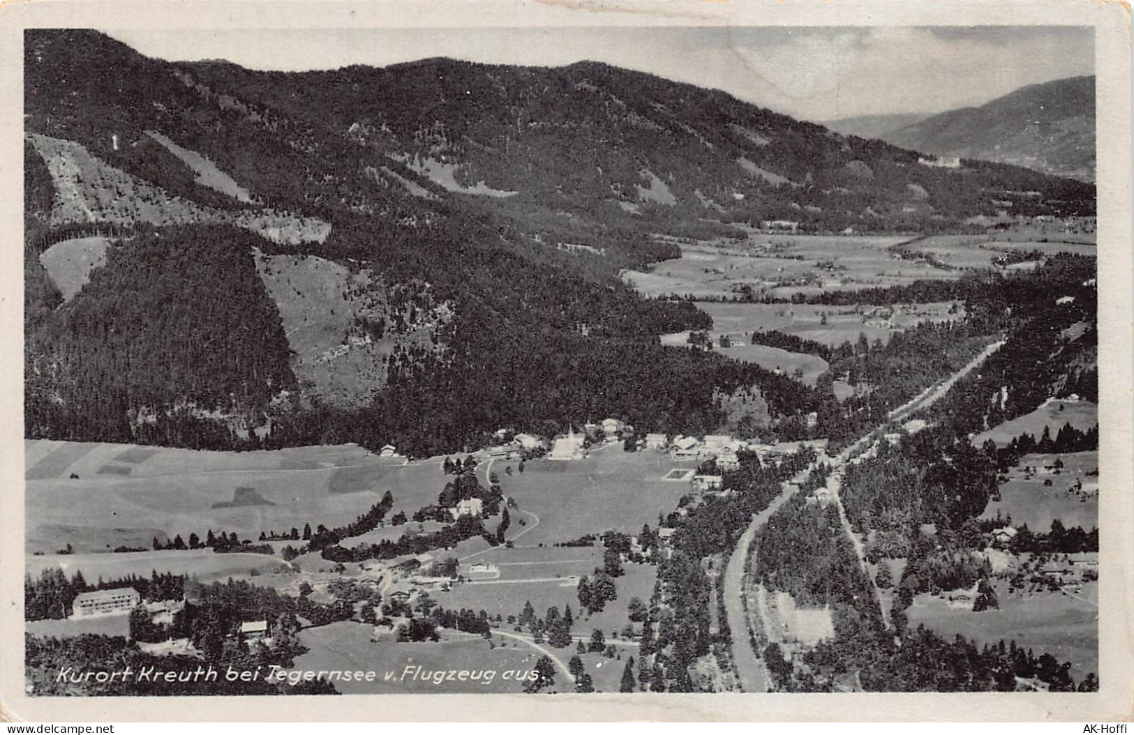 Kreuth Bei Tegernsee Vom Flugzeug Aus. - Tegernsee