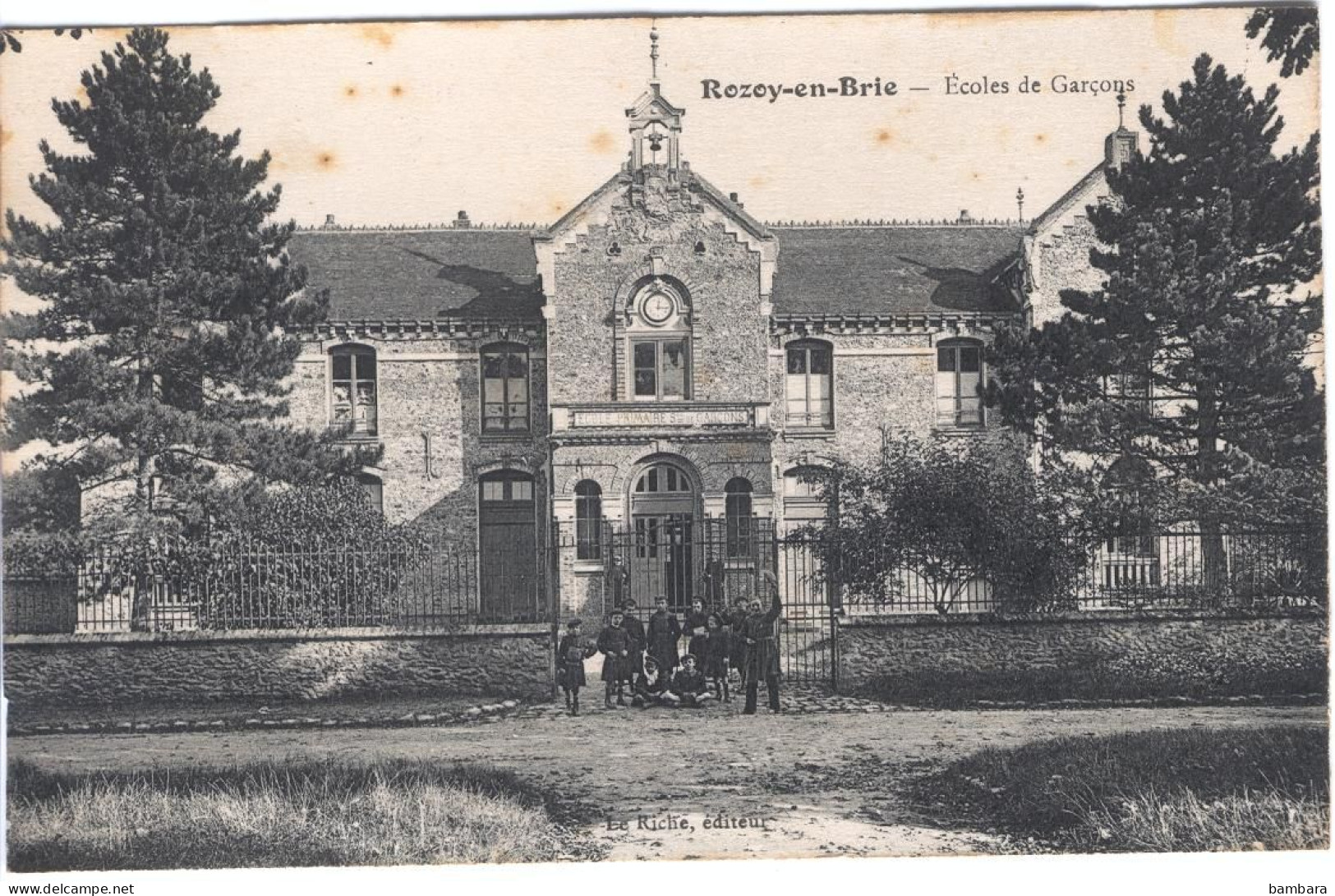 ROZOY EN BRIE - Ecole De Garçons - Other & Unclassified