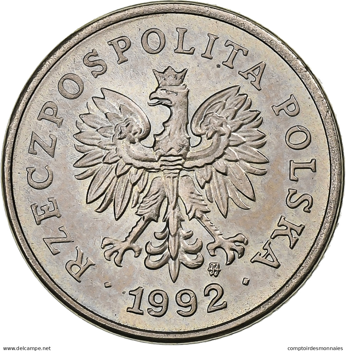 Pologne, 20 Groszy, 1992, Warsaw, Cupro-nickel, SUP, KM:280 - Pologne