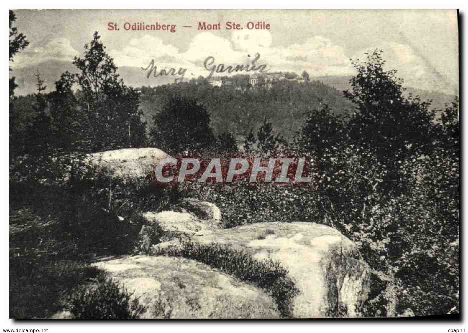 CPA St Odilienberg Mont Ste Odile  - Sainte Odile