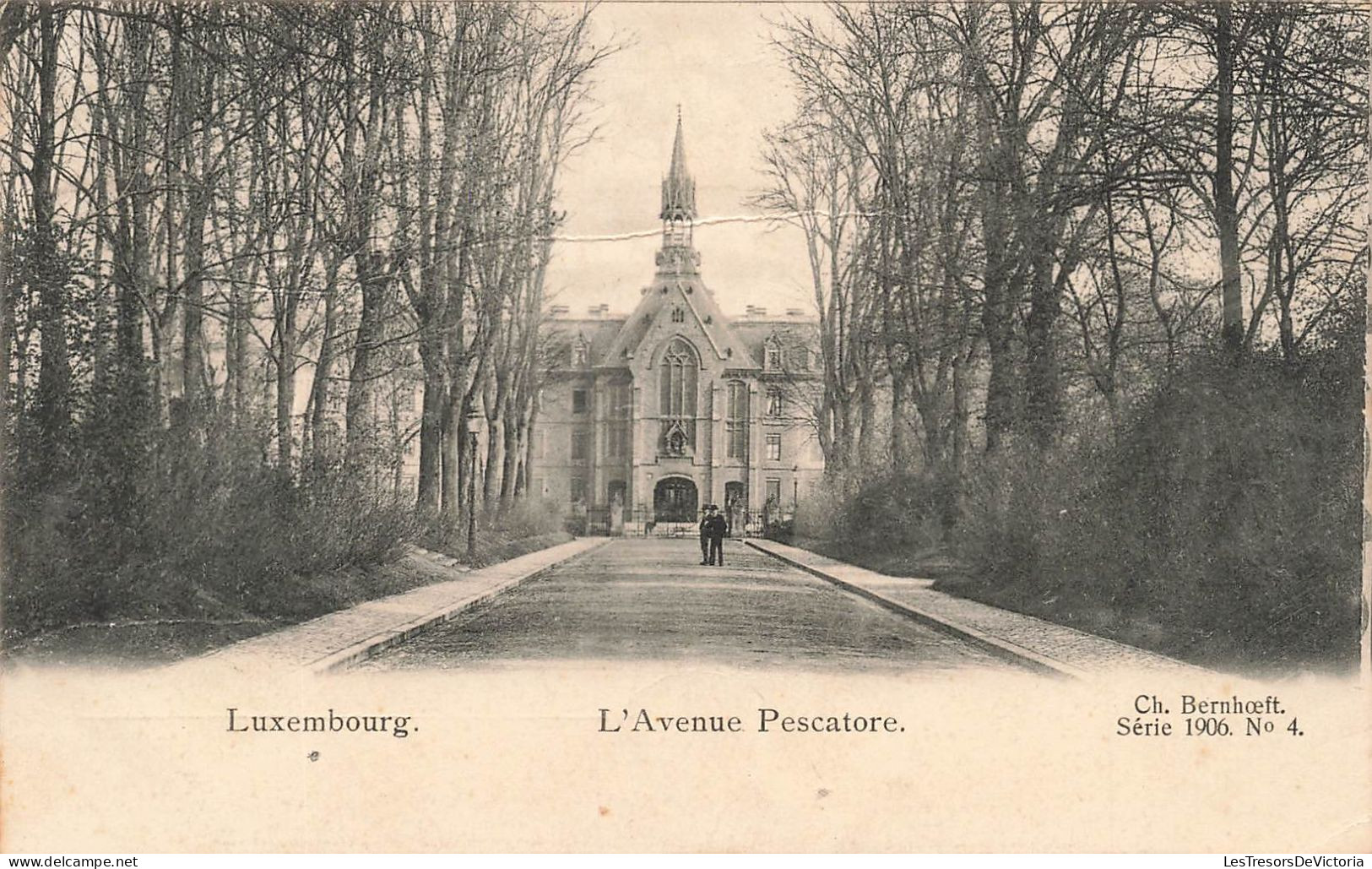 LUXEMBOURG - Vue Sur L'avenue Pescatore - Animé - Carte Postale Ancienne - Other & Unclassified