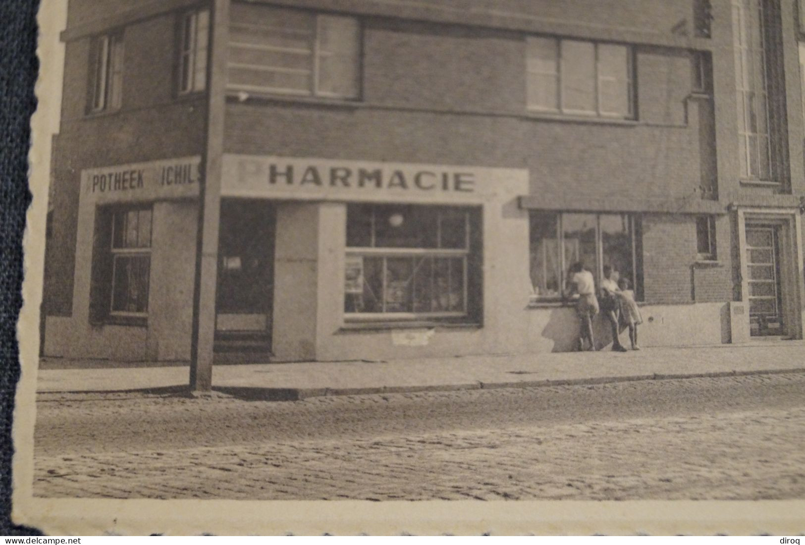 Saint - Idesbald,Pharmacie Et Villa Ernest ,très Belle Carte Ancienne Pour Collection - Koksijde